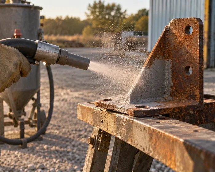 Sandblasting by Industrial Special Powder Coatings